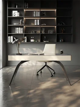 Olasz minimalista asztal modern, egyszerű kis családi hálószoba, iroda íróasztal tervező vezető rock fedélzeti számítógép asztal
